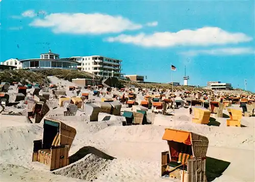 AK / Ansichtskarte  Wangerooge_Wangeroog_Nordseebad Strandpartie