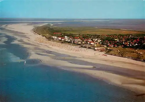 AK / Ansichtskarte  Wangerooge_Wangeroog_Nordseebad Fliegeraufnahme