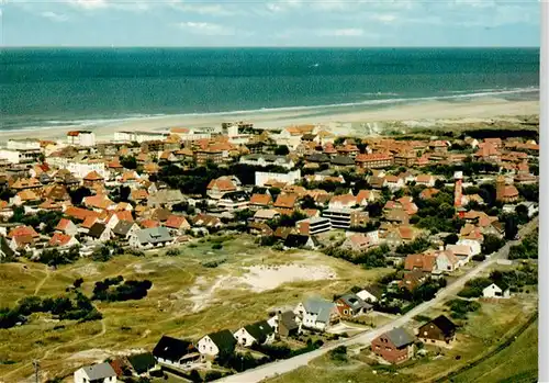 AK / Ansichtskarte  Wangerooge_Wangeroog_Nordseebad Fliegeraufnahme