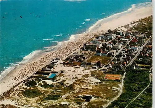 AK / Ansichtskarte  Wangerooge_Wangeroog_Nordseebad Fliegeraufnahme