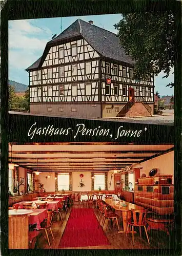 AK / Ansichtskarte  Zell_Harmersbach Gasthaus Pension Sonne