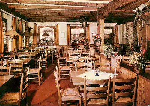 AK / Ansichtskarte  Zell_Harmersbach Cafe Alt Zell Gaststube