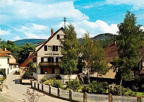 AK / Ansichtskarte  Zell_Harmersbach Gasthof Pension Benedikt