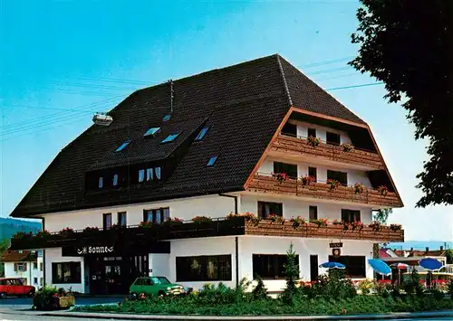 AK / Ansichtskarte  Zell_Harmersbach Hotel Gasthof Sonne