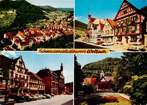 AK / Ansichtskarte 73930827 Wolfach_Schwarzwald Panorama Ortspartien Park