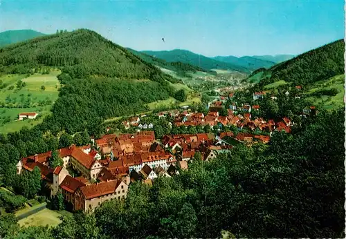 AK / Ansichtskarte  Wolfach_Schwarzwald Fliegeraufnahme