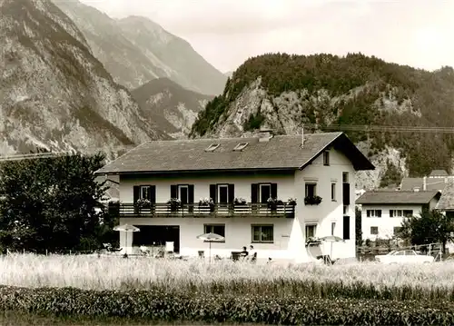 AK / Ansichtskarte  Zams_Tirol_AT Fruehstueck-Pension Wachter Haus Venet