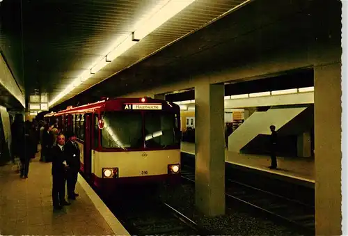 AK / Ansichtskarte  U-Bahn_Subway_Underground_Metro Frankfurt am Main 