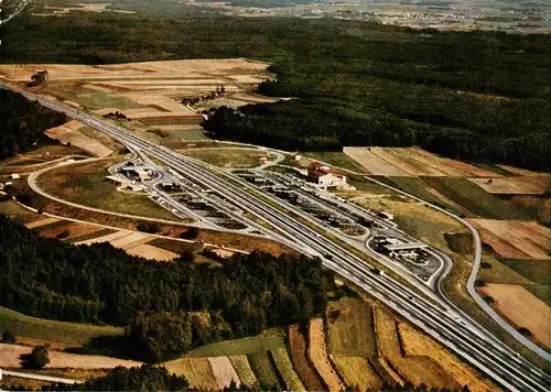 AK / Ansichtskarte  Autobahn_Autostrada_Autoroute Rasthaus Steigerwald Suedseite 