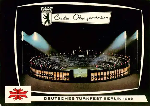 AK / Ansichtskarte  Stadion_Stadium_Estadio Berlin Olympiastadion Westend 