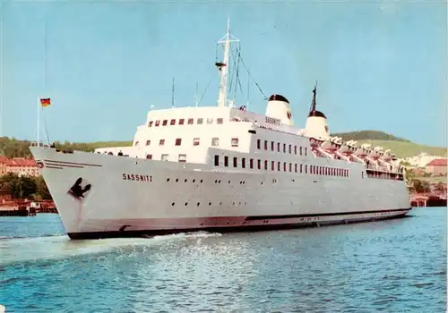 AK / Ansichtskarte  Faehre_Ferry_Bac_Traghetto Sassnitz 