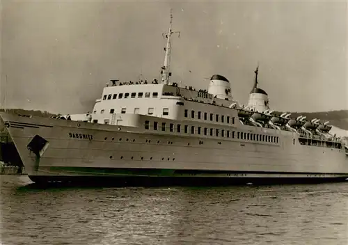 AK / Ansichtskarte  Faehre_Ferry_Bac_Traghetto MS Sassnitz 