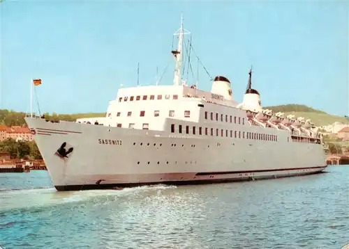 AK / Ansichtskarte  Faehre_Ferry_Bac_Traghetto Sassnitz