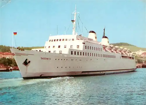 AK / Ansichtskarte  Faehre_Ferry_Bac_Traghetto Sassnitz