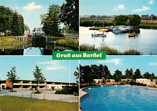 AK / Ansichtskarte 73930953 Barssel Teilansichten Schwimmbad
