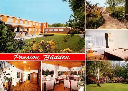 AK / Ansichtskarte 73930965 Rostrup Pension Budden Gastraeume Zimmer Park