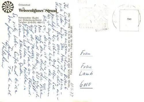 AK / Ansichtskarte  Weissenhaeuser_Strand Ostseebad Fliegeraufnahme