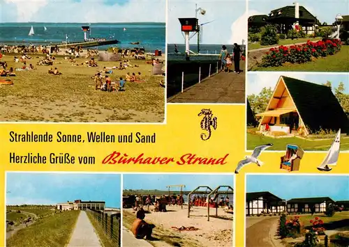 AK / Ansichtskarte 73931007 Burhave_Nordseebad Burhaver Strand Teilansichten