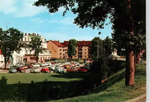 AK / Ansichtskarte  Nordenham Bahnhofsvorplatz