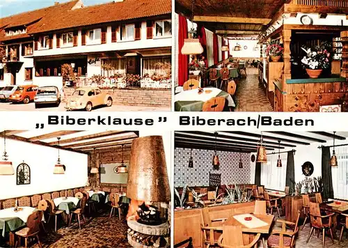 AK / Ansichtskarte 73931072 Biberach_Baden Biberklause Gastraeume