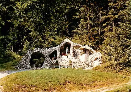 AK / Ansichtskarte  Oberharmersbach Lourdes Grotte