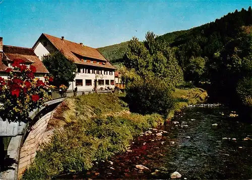 AK / Ansichtskarte  Oberwolfach Gasthof Pension Hirschen