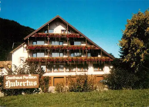 AK / Ansichtskarte  Oberharmersbach Gasthaus Pension Hubertus