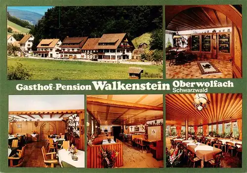 AK / Ansichtskarte 73931138 Walke_Oberwolfach_Schwarzwald Gasthof Pension Walkenstein Gastraeume