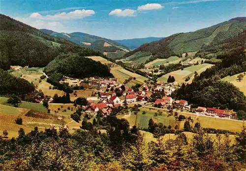 AK / Ansichtskarte  Walke_Oberwolfach_Schwarzwald Fliegeraufnahme