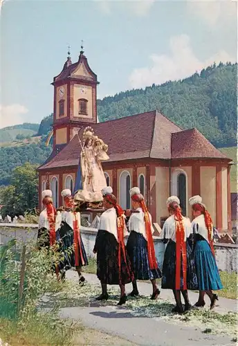 AK / Ansichtskarte 73931152 Oberwolfach Fronleichnams Prozession Kirche