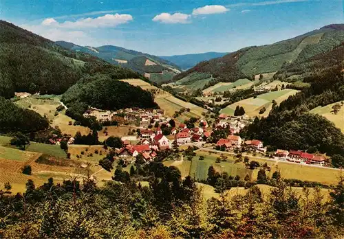 AK / Ansichtskarte  Walke_Oberwolfach_Schwarzwald Fliegeraufnahme