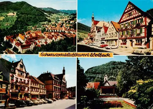 AK / Ansichtskarte 73931166 Wolfach_Schwarzwald Panorama Ortspartien