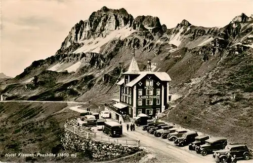 AK / Ansichtskarte  Klausenpasshoehe Hotel Klausen Passhoehe