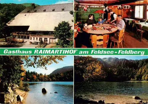 AK / Ansichtskarte  Feldberg_1450m_Schwarzwald Gasthaus Raimartihof am Feldsee Gaststube