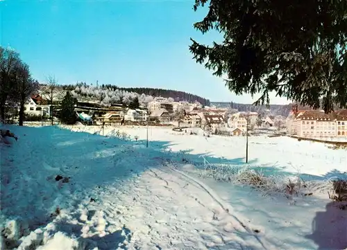 AK / Ansichtskarte 73931216 Friedenweiler Winterpanorama