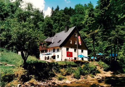 AK / Ansichtskarte  Bachheim Naturfreundehaus Burgmuehle