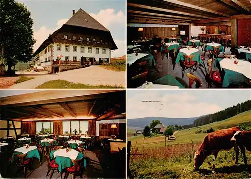 AK / Ansichtskarte  Waldau_Schwarzwald_Titisee-Neustadt Schwarzwaldgasthof zur Traube Gastraeume Panorama