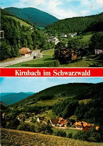 AK / Ansichtskarte 73931262 Kirnbach_Wolfach Fliegeraufnahme Panorama