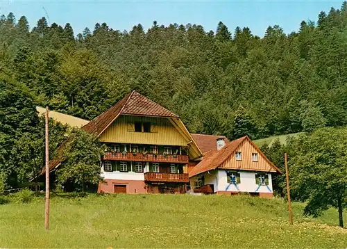 AK / Ansichtskarte  Unterharmersbach Ferien auf dem Bauernhof Josef Schwarz