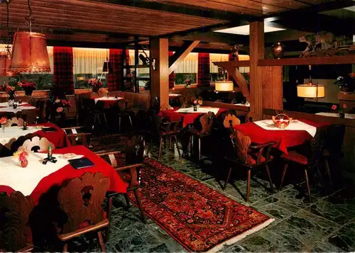 AK / Ansichtskarte 73931384 Loeffingen Hotel Restaurant Wildpark Gaststube