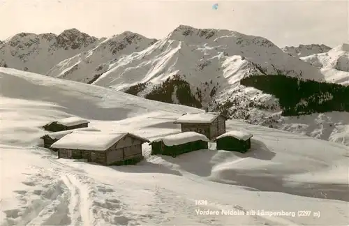 AK / Ansichtskarte  Laempersberg_2202m_Wildschoenau_Tirol_AT Vordere Feldalm Alpenpanorama im Winter