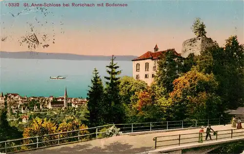 AK / Ansichtskarte  Rorschach_Bodensee_SG St. Anna Schloss