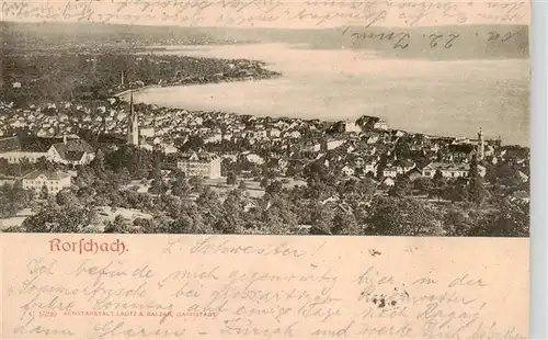 AK / Ansichtskarte  Rorschach_Bodensee_SG Panorama