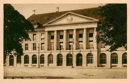 AK / Ansichtskarte  Aarau_AG Neues Postgebaeude