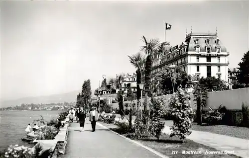 AK / Ansichtskarte  Montreux__VD Nouveau Quai Hotel Eden