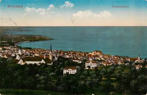 AK / Ansichtskarte  Rorschach_Bodensee_SG Gesamtansicht