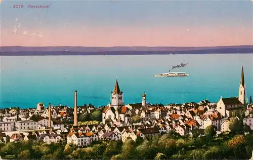 AK / Ansichtskarte  Rorschach_Bodensee_SG Panorama