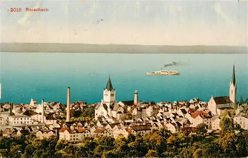 AK / Ansichtskarte  Rorschach_Bodensee_SG Panorama