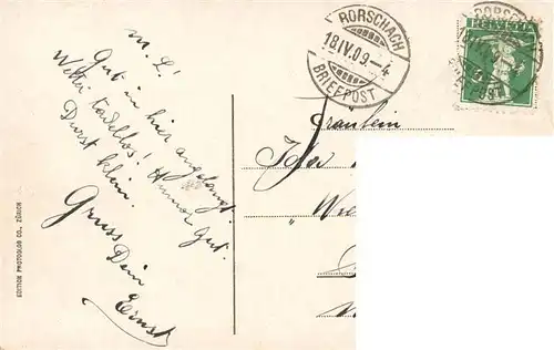 AK / Ansichtskarte  Rorschach_Bodensee_SG Panorama