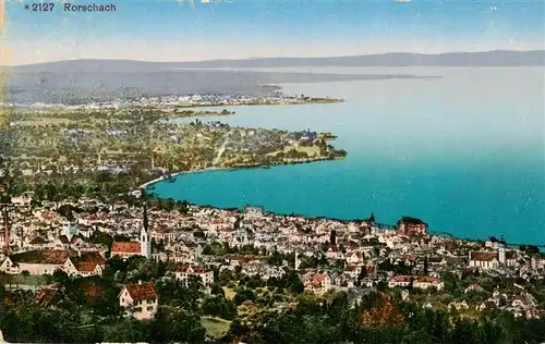 AK / Ansichtskarte  Rorschach_Bodensee_SG Panorama